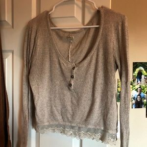 Hollister henley top